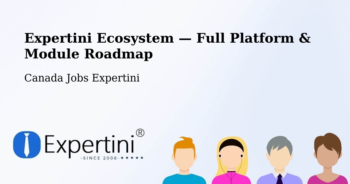 Expertini Ecosystem — Full Platform & Module Roadmap – Esterhazy